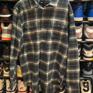 Vans flannel size XL